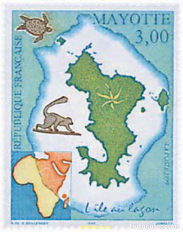 Sellos: 37639 MNH MAYOTTE 1999 LA ISLA DE LA LAGUNA