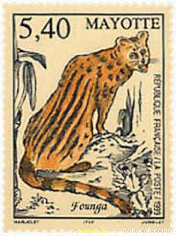 Sellos: 38059 MNH MAYOTTE 1999 MAMIFEROS