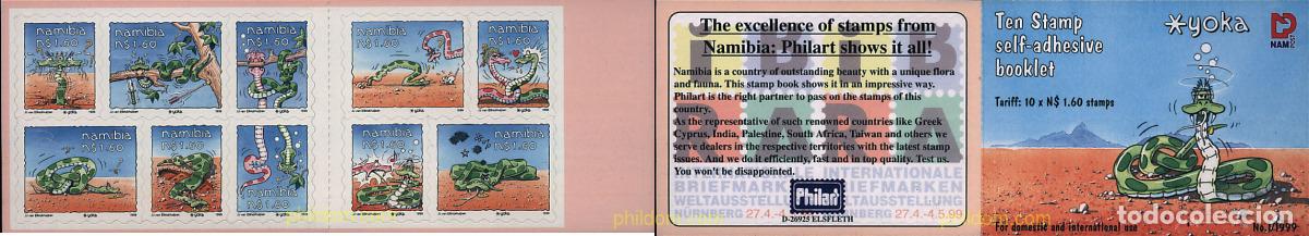 Sellos: 2952 MNH NAMIBIA 1999 LA SERPIENTE &rdquo; YOKA&rdquo;