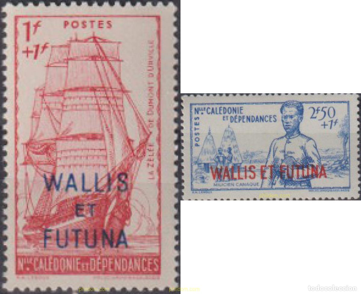 Sellos: 658441 MNH WALLIS Y FUTUNA 1941 DEFENSA DEL IMPERIO