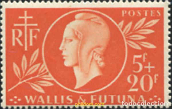 Sellos: 371578 MNH WALLIS Y FUTUNA 1944 EFIGIE