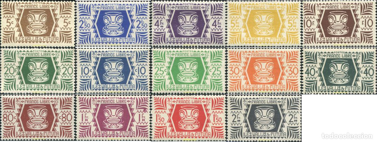 Sellos: 574191 HINGED WALLIS Y FUTUNA 1944