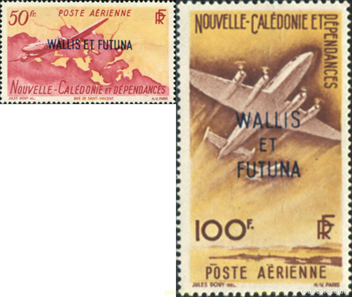 Sellos: 575547 MNH WALLIS Y FUTUNA 1949 AVIACION
