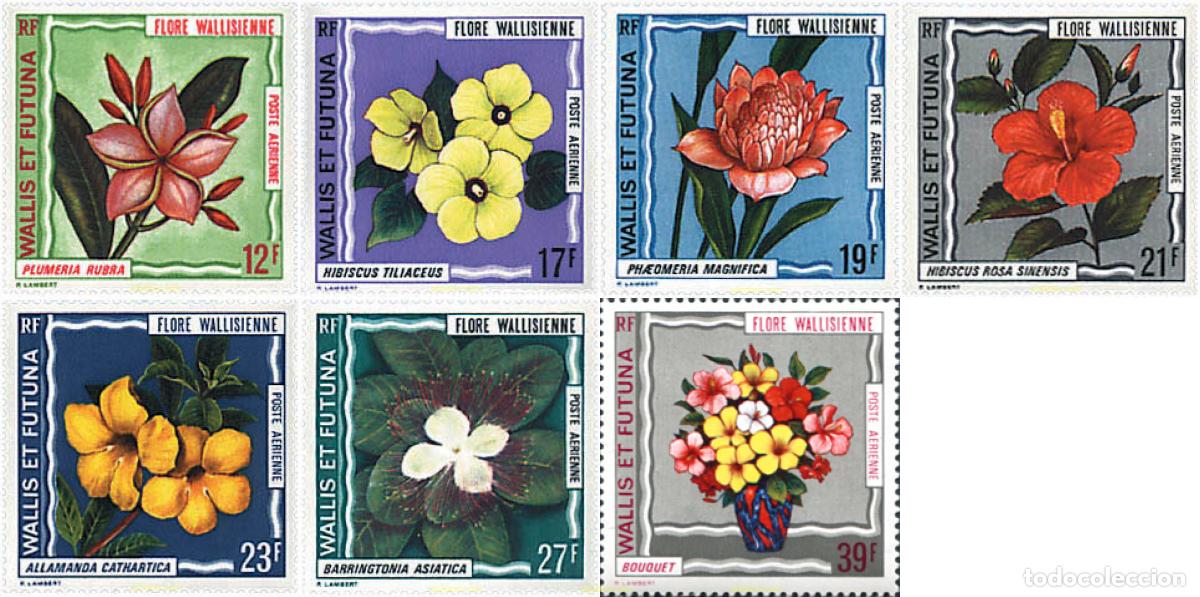 Sellos: 92961 MNH WALLIS Y FUTUNA 1973 FLORES