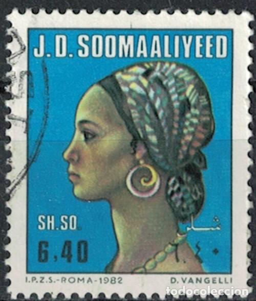 Sellos: Somalia 1982 Oblit&eacute;r&eacute; Used Somali Women T&ecirc;te de Femme Somalienne Y&T SO 286