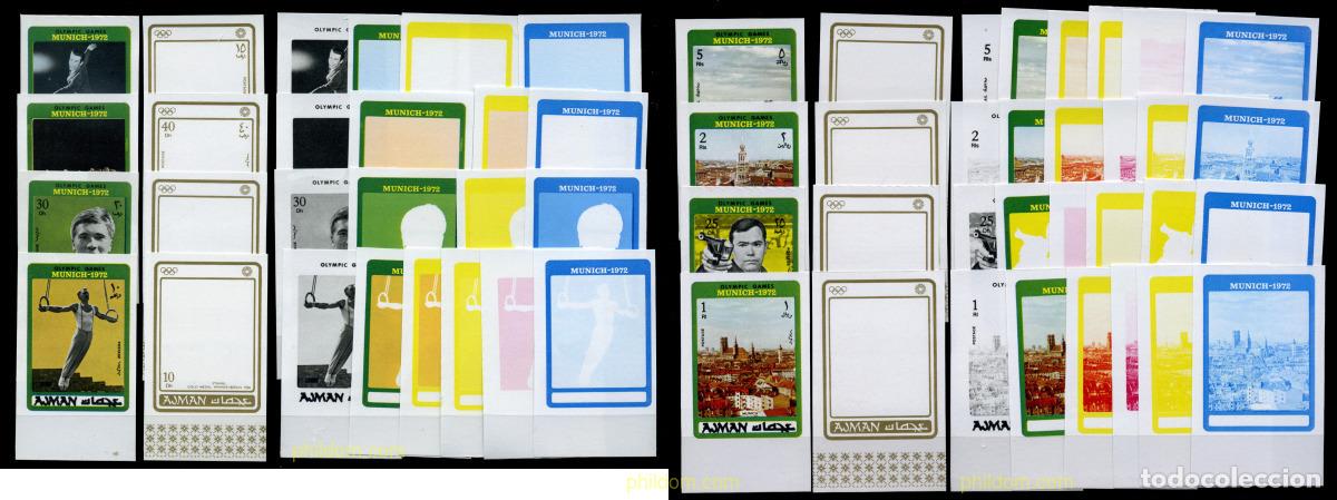 Sellos: 201766 MNH AJMAN 1971 20 JUEGOS OLIMPICOS VERANO MUNICH 1972
