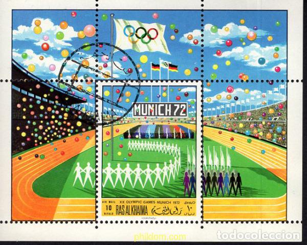 Sellos: 668350 USED RAS AL KHAIMA 1970 20 JUEGOS OLIMPICOS VERANO MUNICH 1972