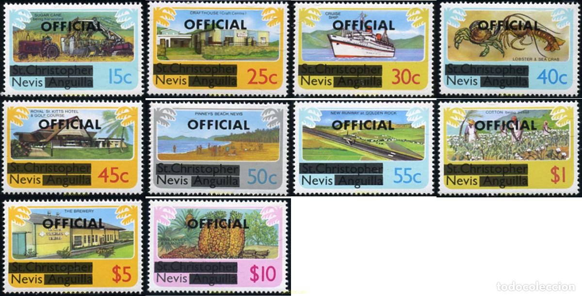 Sellos: 47962 MNH NEVIS 1980 MOTIVOS VARIOS