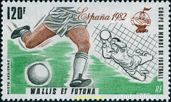 Sellos: 45853 MNH WALLIS Y FUTUNA 1981 COPA DEL MUNDO DE FUTBOL. ESPA&Ntilde;A-82