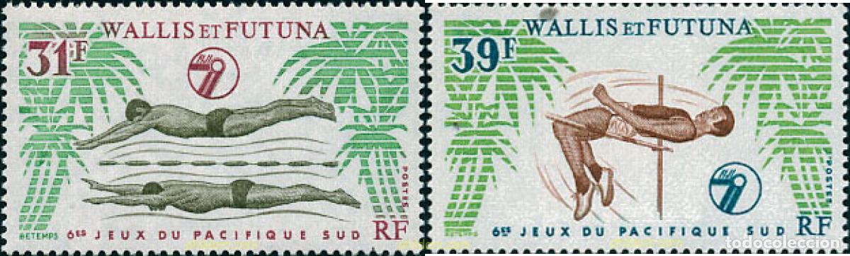 Sellos: 36727 MNH WALLIS Y FUTUNA 1979 6 JUEGOS DEPORTIVOS DEL PACIFICO SUR
