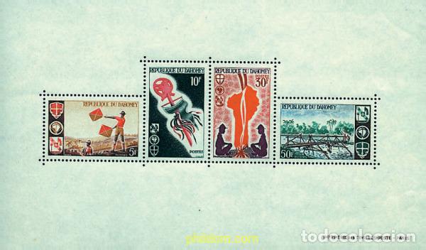 Sellos: 38451 MNH DAHOMEY 1966 ESCULTISMO