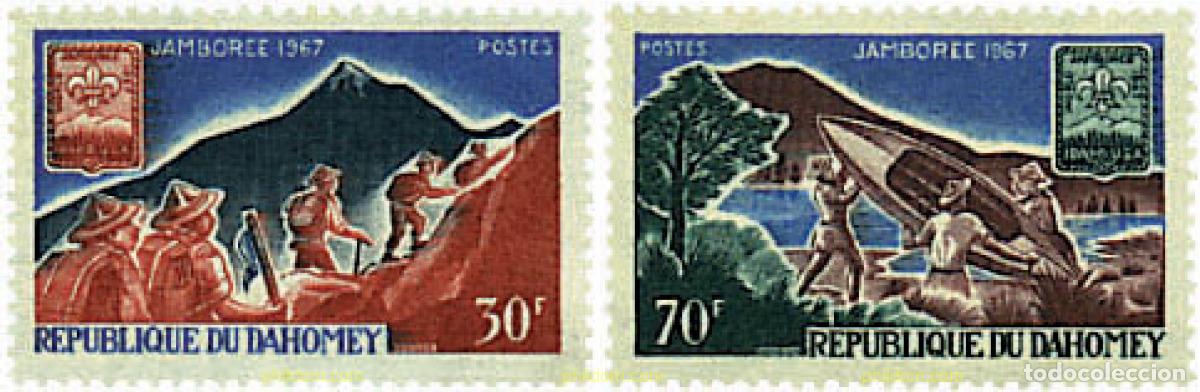 Sellos: 600157 MNH DAHOMEY 1967 12 JAMBOREE MUNDIAL EN IDAHO