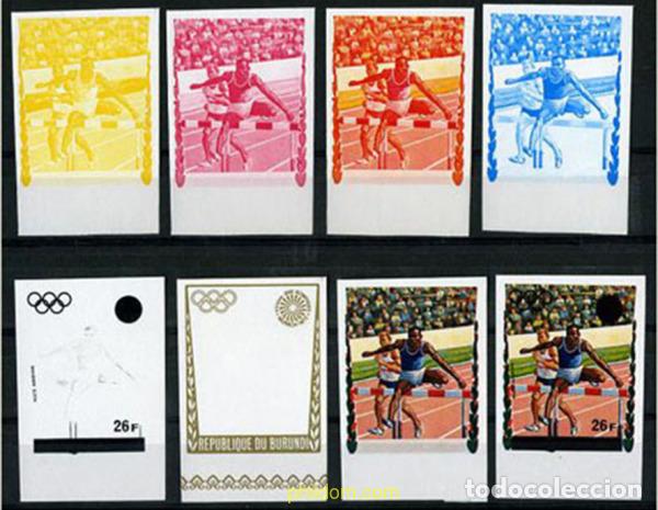 Sellos: 204392 MNH BURUNDI 1972 20 JUEGOS OLIMPICOS VERANO MUNICH 1972