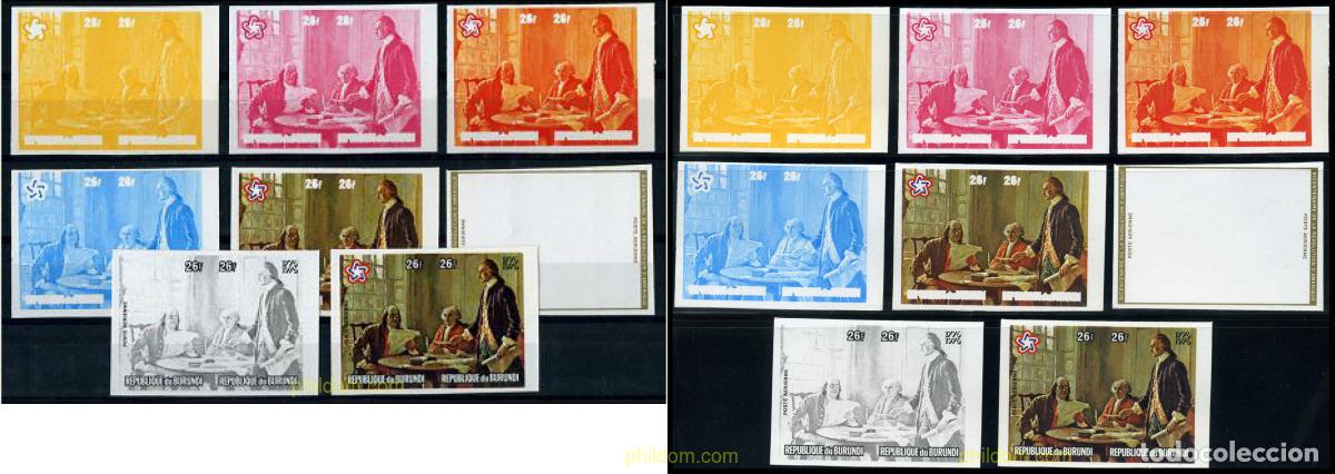 Sellos: 204505 MNH BURUNDI 1976 BICENTENARIO DE LOS ESTADOS UNIDOS