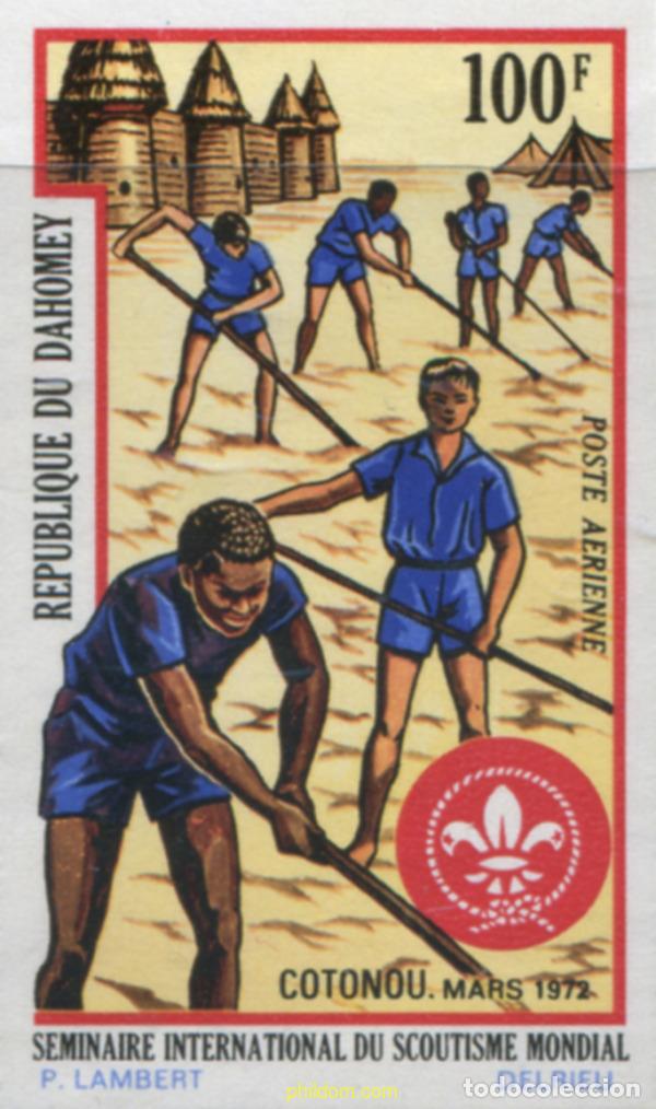 Sellos: 193721 MNH DAHOMEY 1972 SEMINARIO INTERNACIONAL DE ESCULTISMO