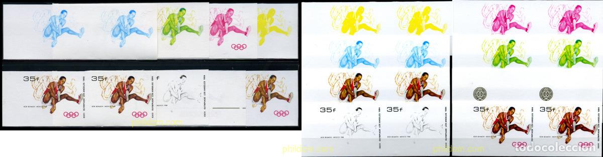 Sellos: 206257 MNH BURUNDI 1984 23 JUEGOS OLIMPICOS VERANO LOS ANGELES 1984