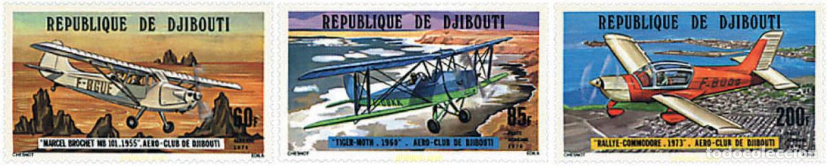 Sellos: 83705 MNH DJIBOUTI 1978 AERO CLUB DE DJIBUTI.