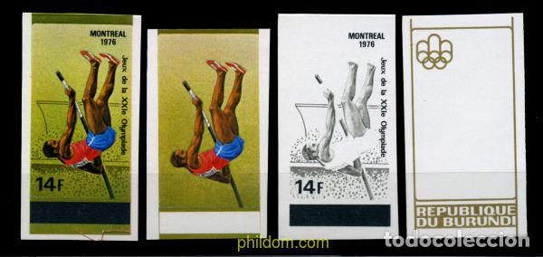 Sellos: 202330 MNH BURUNDI 1976 21 JUEGOS OLIMPICOS VERANO MONTREAL 1976