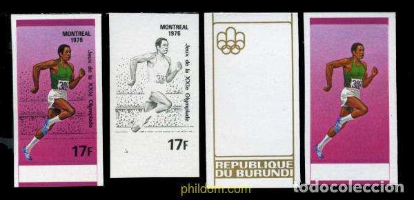 Sellos: 202331 MNH BURUNDI 1976 21 JUEGOS OLIMPICOS VERANO MONTREAL 1976