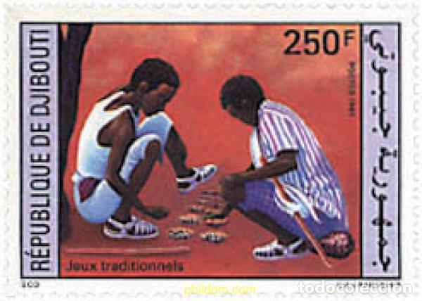 Sellos: 29222 MNH DJIBOUTI 1991 JUEGOS TRADICIONALES