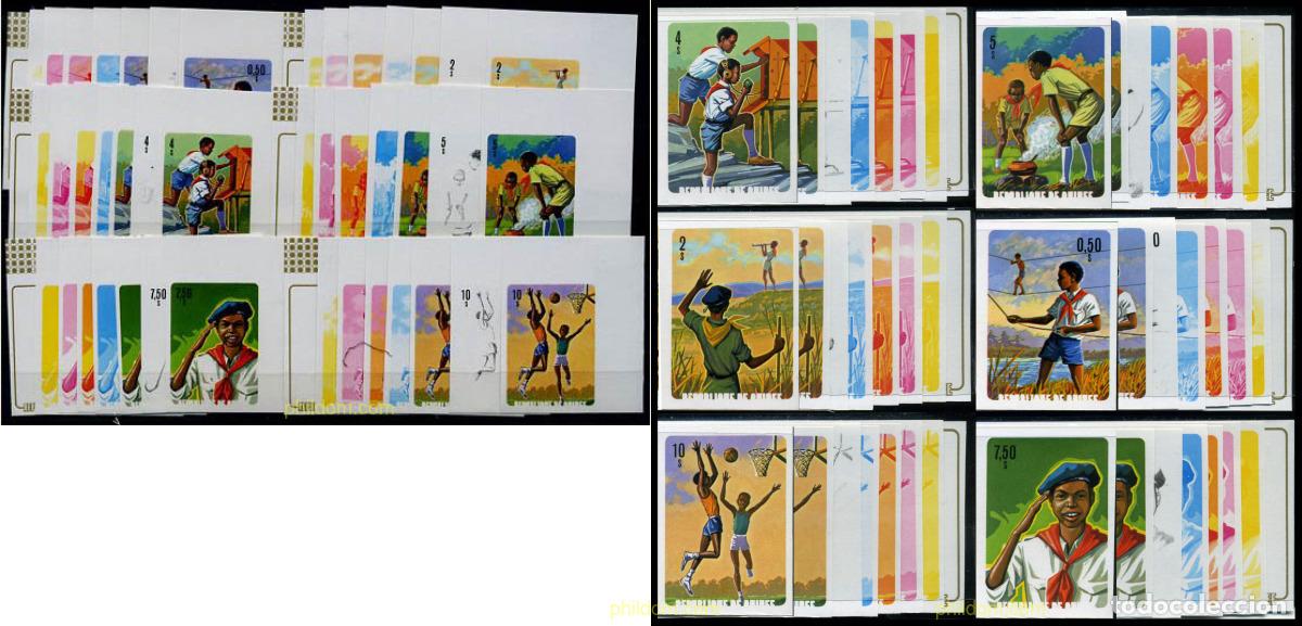 Sellos: 214611 MNH GUINEA 1974 ESCULTISMO