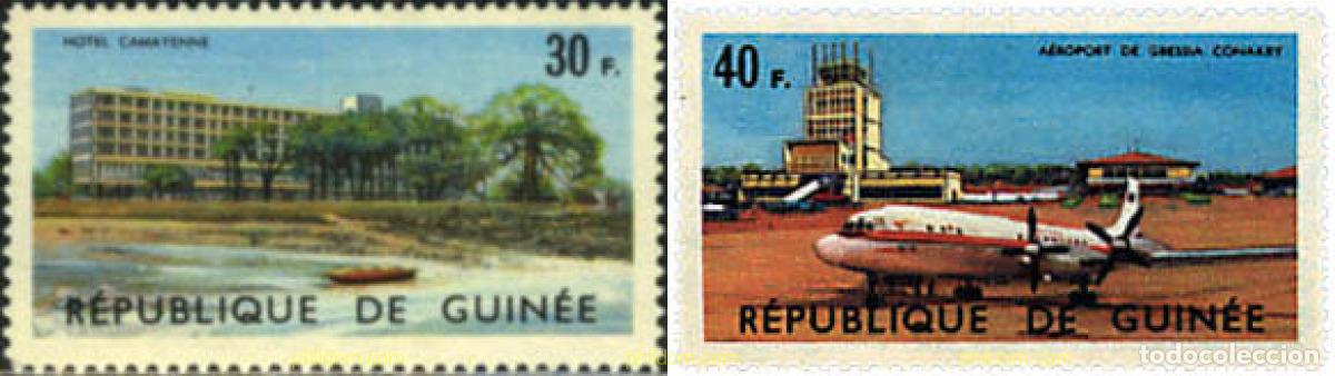 Sellos: 327523 MNH GUINEA 1965 7 ANIVERSARIO DE LA INDEPENDENCIA