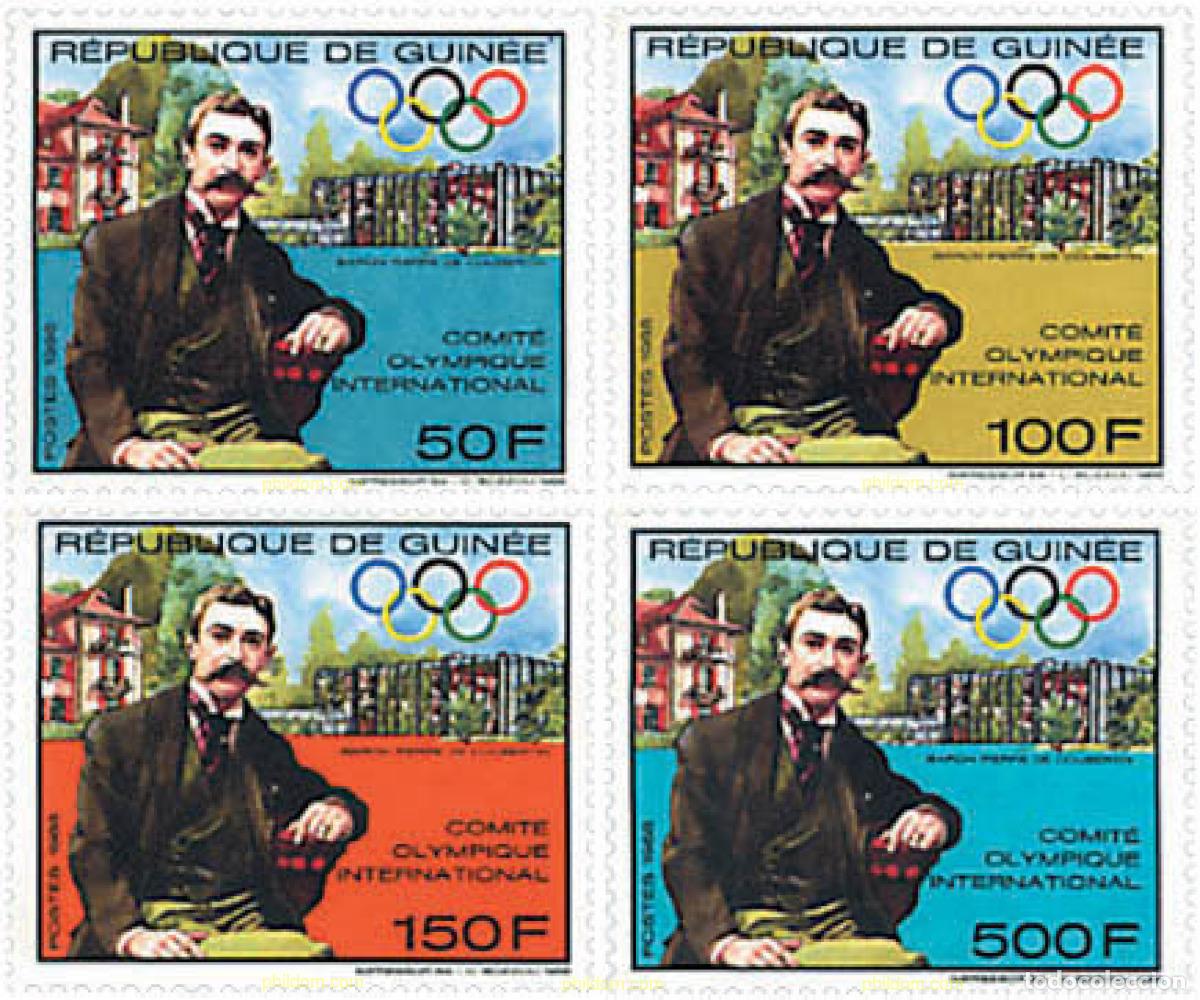 Sellos: 79403 MNH GUINEA 1988 COMITE OLIMPICO INTERNACIONAL