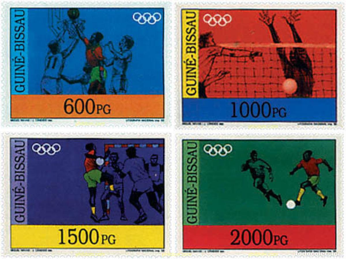 Sellos: 52419 MNH GUINEA BISSAU 1992 25 JUEGOS OLIMPICOS VERANO BARCELONA 1992