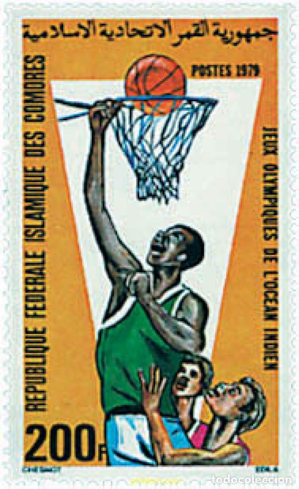 Sellos: 51899 MNH COMORES 1979 JUEGOS OLIMPICOS DEL OCEANO INDICO