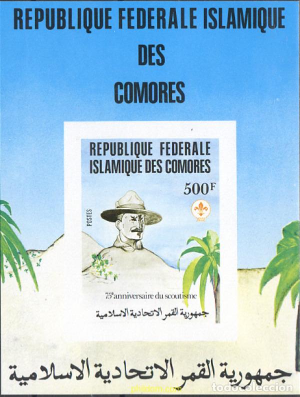 Sellos: 19731 MNH COMORES 1982 75 ANIVERSARIO DEL ESCULTISMO