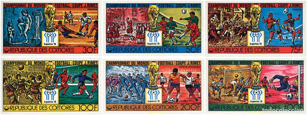 Sellos: 73057 MNH COMORES 1978 COPA DEL MUNDO DE FUTBOL. ARGENTINA-78
