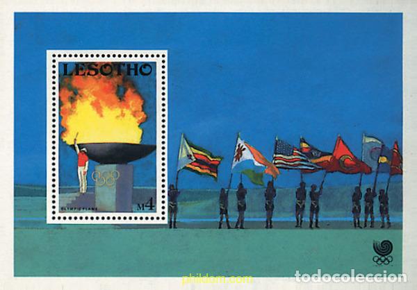 Sellos: 73863 MNH LESOTHO 1988 24 JUEGOS OLIMPICOS VERANO SEUL 1988