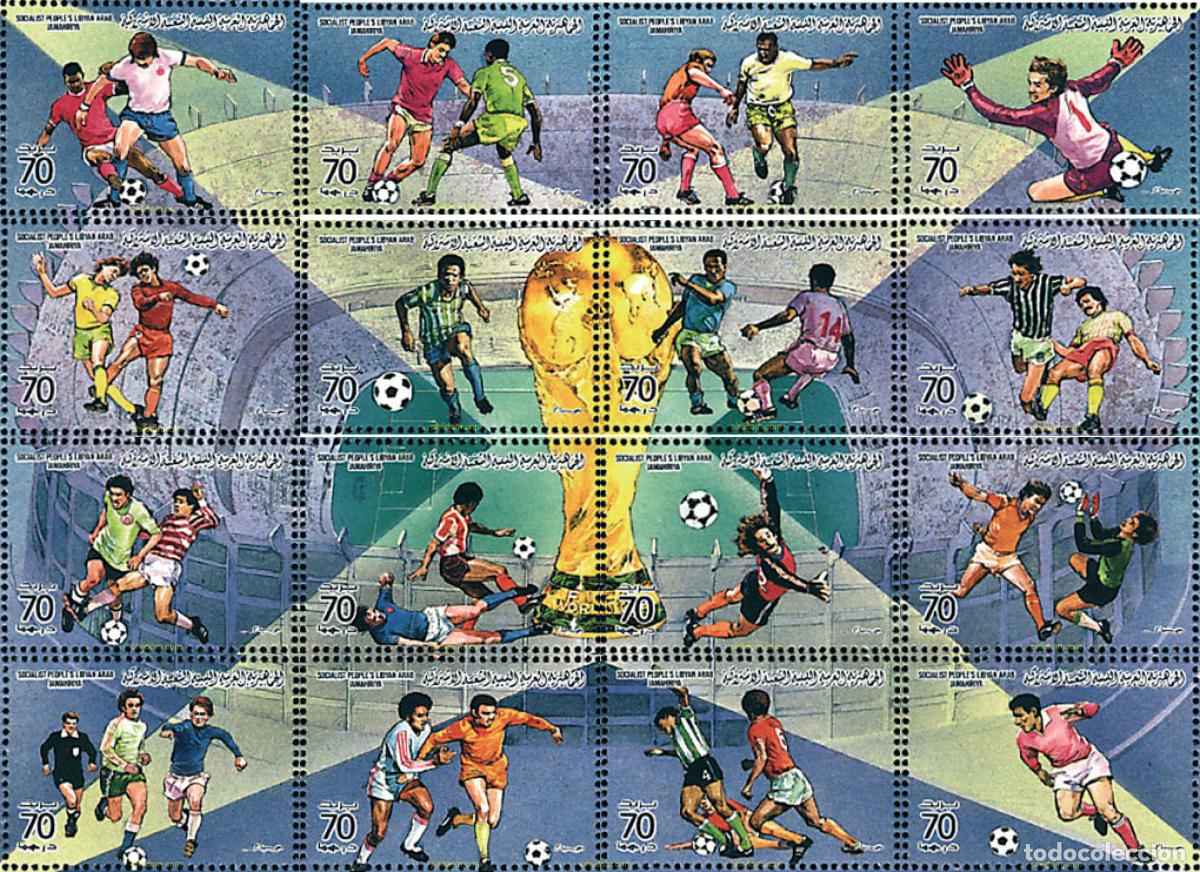 Briefmarken: 261921 MNH LIBIA 1984 COPA DEL MUNDO DE FUTBOL. ESPA&Ntilde;A-82