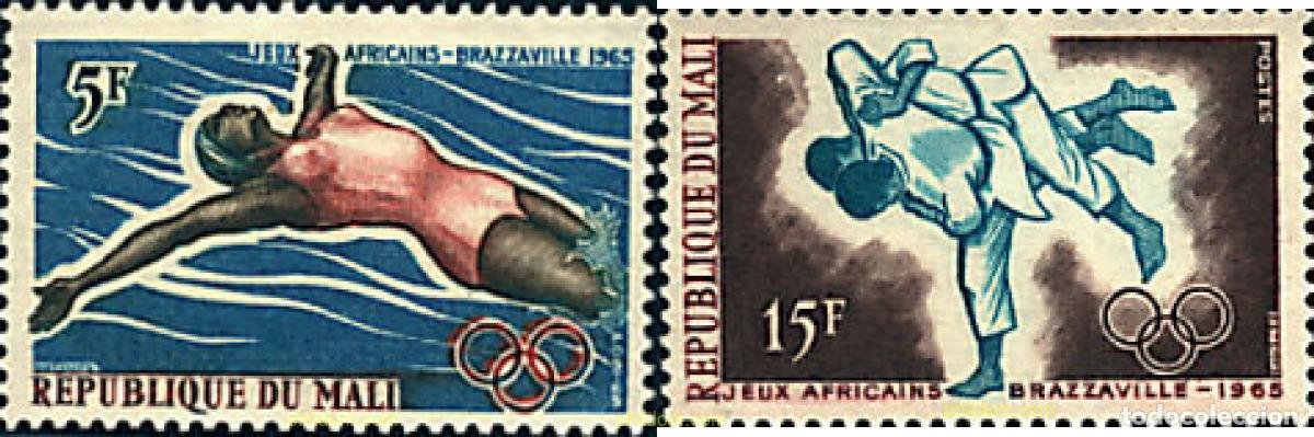 Sellos: 27579 MNH MALI 1965 1 JUEGOS AFRICANOS EN BRAZZAVILLE