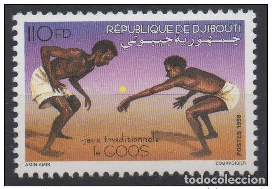Sellos: Djibouti 1998 Mi. 671 nine MNH The Goos Traditional Games Game Spiel &iexcl;RARO!