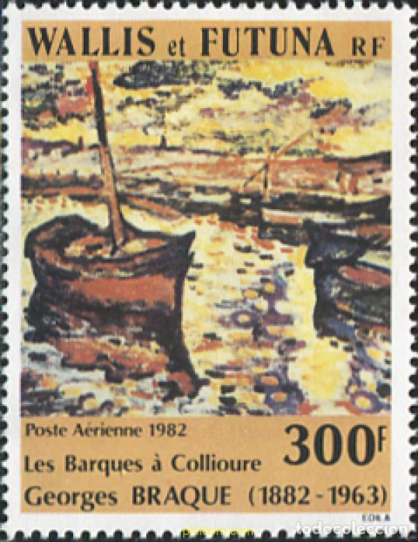 Sellos: 310532 MNH WALLIS Y FUTUNA 1982 100 ANIVERSARIO DEL NACIMIENTO DEL PINTOR GEORGES BRAQUE (1882-1963