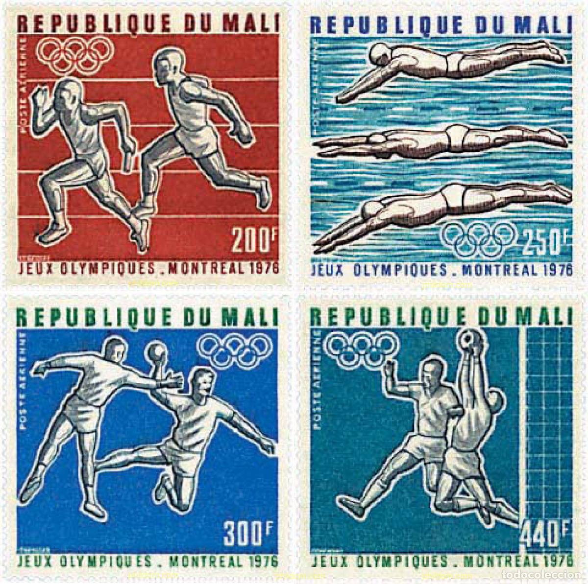 Sellos: 68650 MNH MALI 1976 21 JUEGOS OLIMPICOS VERANO MONTREAL 1976