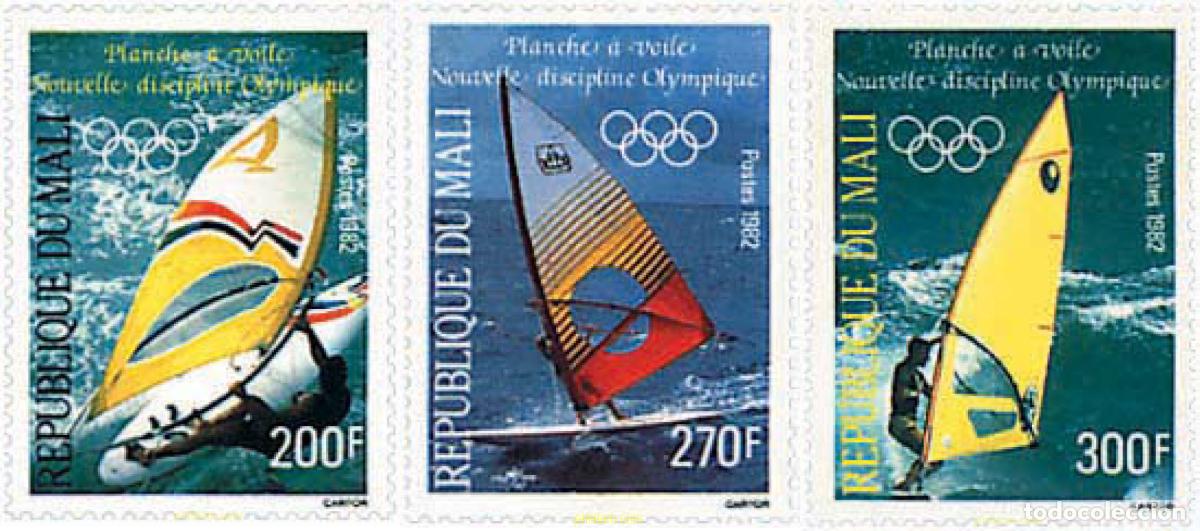 Sellos: 27601 MNH MALI 1982 NUEVA DISCIPLINA OLIMPICA: WINDSURF