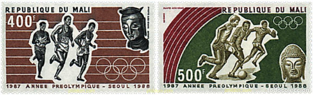 Sellos: 27607 MNH MALI 1987 24 JUEGOS OLIMPICOS VERANO SEUL 1988