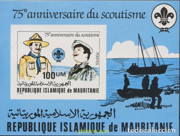 Sellos: 19749 MNH MAURITANIA 1982 75 ANIVERSARIO DEL ESCULTISMO