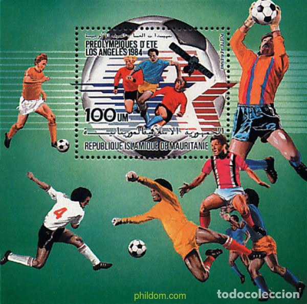 Sellos: 54400 MNH MAURITANIA 1983 23 JUEGOS OLIMPICOS VERANO LOS ANGELES 1984
