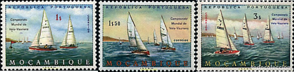Sellos: 27626 MNH MOZAMBIQUE 1973 CAMPEONATOS DEL MUNDO DE VELA