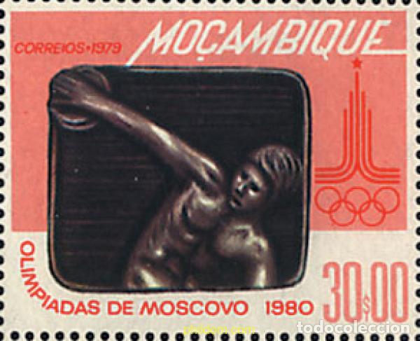 Sellos: 345813 MNH MOZAMBIQUE 1979 22 JUEGOS OLIMPICOS VERANO MOSCU 1980