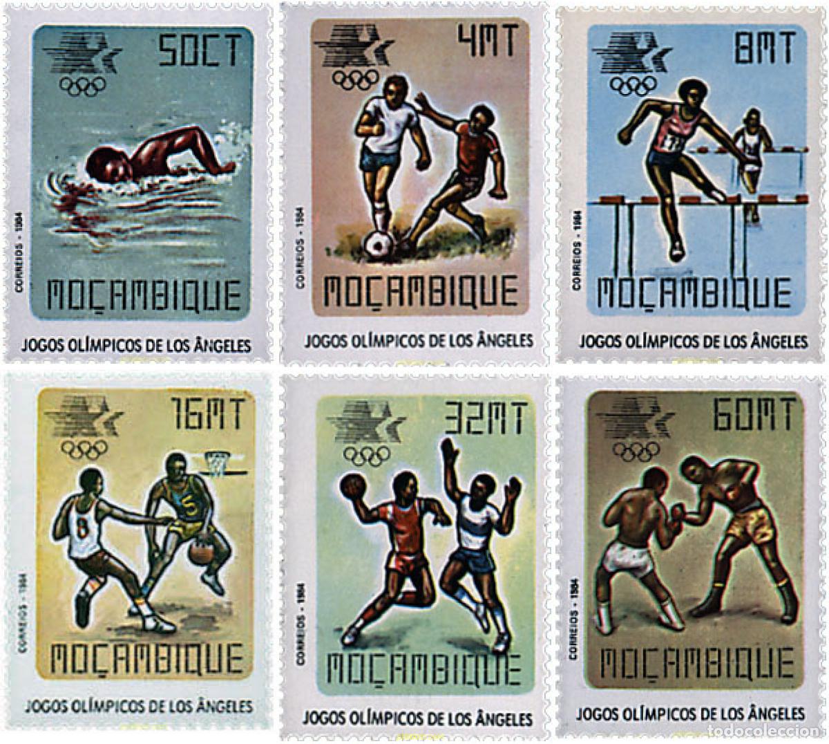 Sellos: 52695 MNH MOZAMBIQUE 1984 23 JUEGOS OLIMPICOS VERANO LOS ANGELES 1984