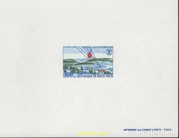 Francobolli: 651904 MNH ALTO VOLTA 1967 10 JUEGOS OLIMPICOS INVIERNO GRENOBLE 1968