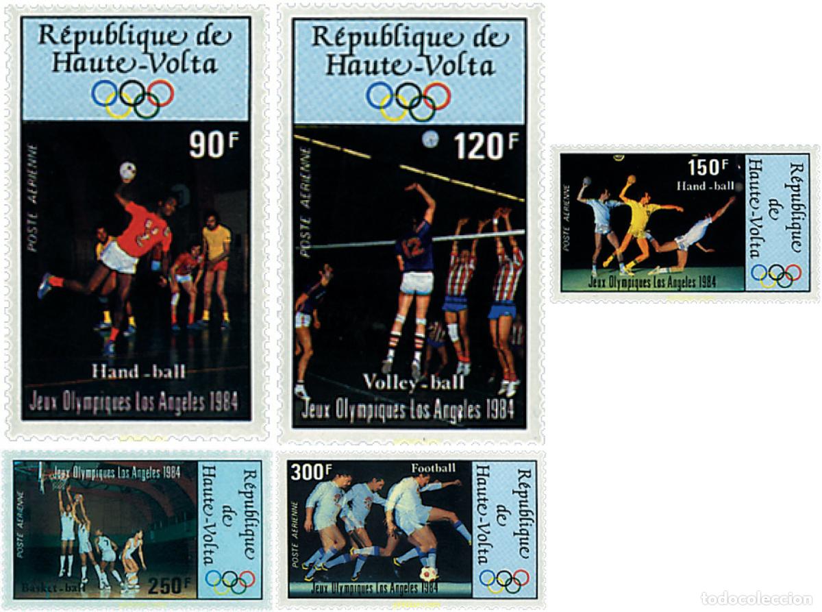 Francobolli: 53959 MNH ALTO VOLTA 1984 23 JUEGOS OLIMPICOS VERANO LOS ANGELES 1984