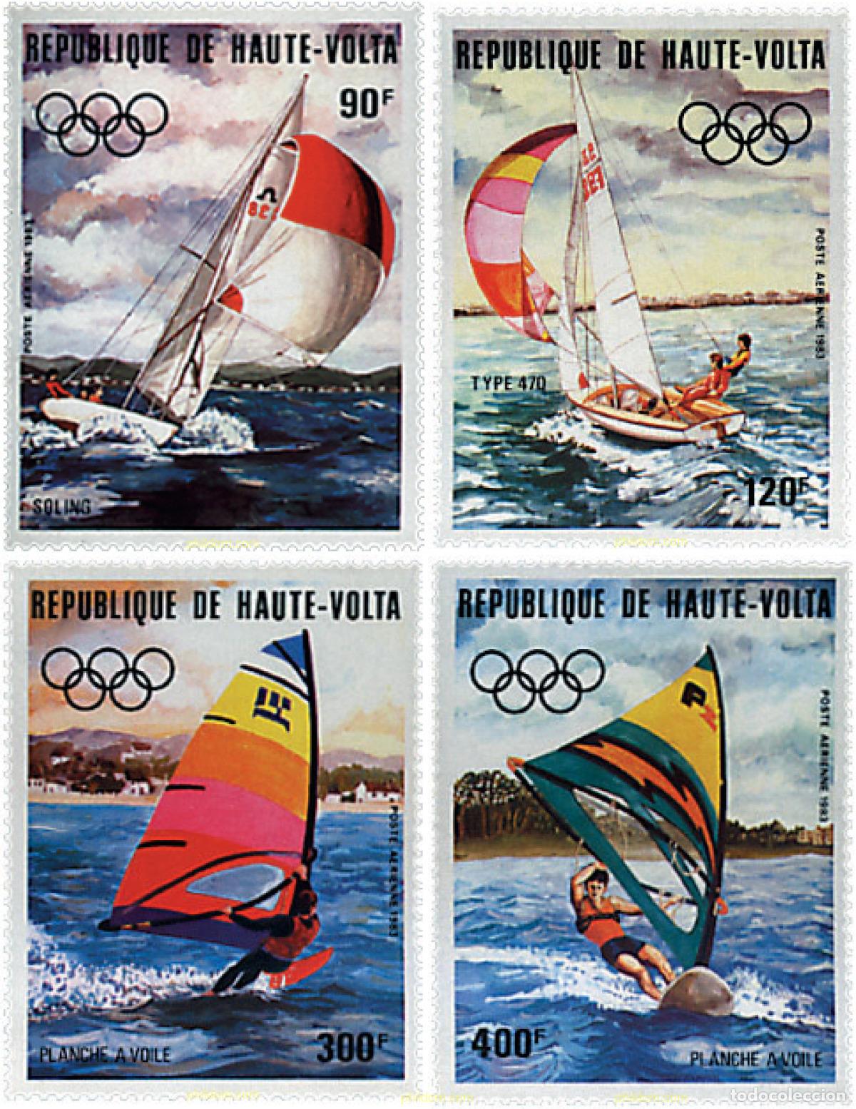 Briefmarken: 69946 MNH ALTO VOLTA 1983 23 JUEGOS OLIMPICOS VERANO LOS ANGELES 1984