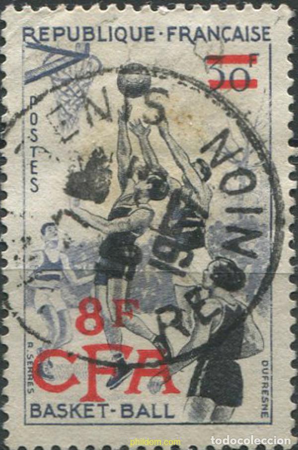 Timbres: 667354 USED REUNION 1956 SERIE BASICA