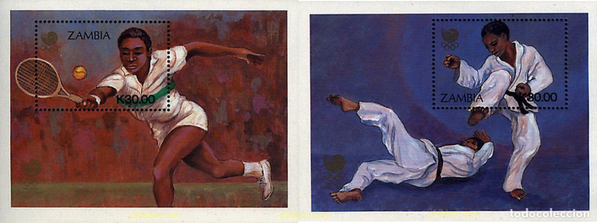 Sellos: 48085 MNH ZAMBIA 1988 24 JUEGOS OLIMPICOS VERANO SEUL 1988