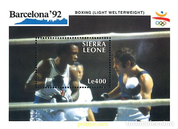 Sellos: 257982 MNH SIERRA LEONA 1990 25 JUEGOS OLIMPICOS VERANO BARCELONA 1992